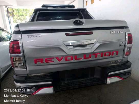 Toyota Hilux double cap Revolution 2016 silver image 1