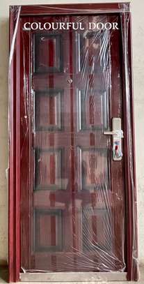 PREMIUM BROWN WALNUT WOODEN FINISH DOORS 🚪 image 5