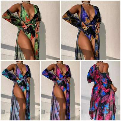 Monokini with coverup: size S_XL image 1