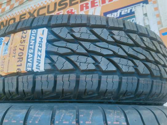 225/70R16 A/T Brand new Mazzini tyres. image 1