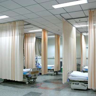 HOSPITAL CURTAINS AND RAILS image 2