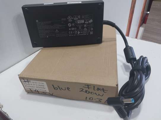New Genuine HP 200W 19.5V 10.3A AC Power Blue Tip Adapter image 3