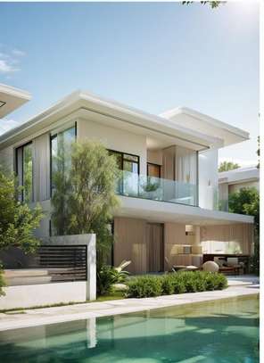 4 bedroom villa design plan image 2