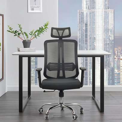 Office chair: Orthopedic office adjustable chair image 1