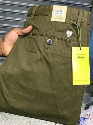 Green quality khakis image 1