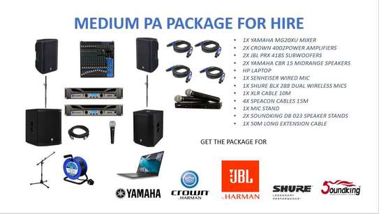 Hire PA SYSTEM image 1