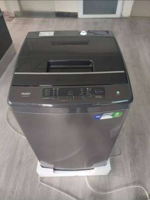 Haier 8kg Full Automatic Top Loader Washing Machine image 1