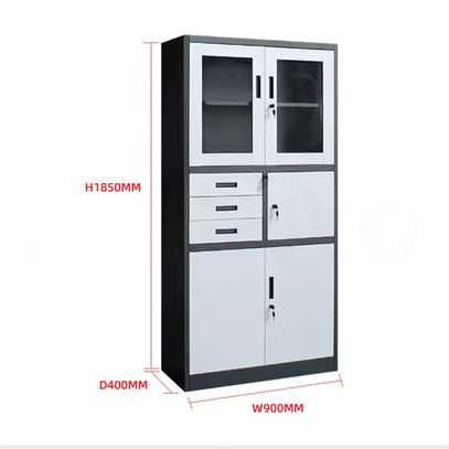 Office Cabinet : Office Quadral Storage Cabinet With safe image 5