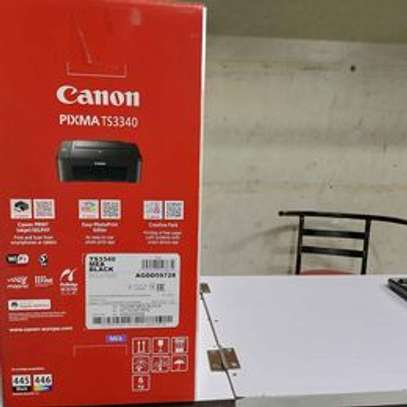 Canon PIXMA TS3440 Wireless Printer - Black image 1