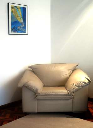 Brand Name! Castro Leather Chair / Imported From The USA image 4