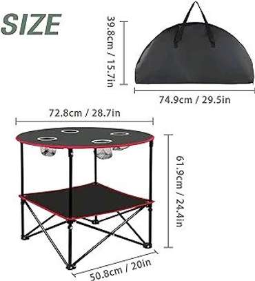 Portable Folding Picnic Table Outdoor Camping image 2