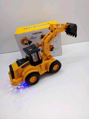 Battery operated excavator
Has music and LED lights image 2