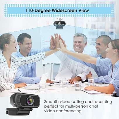Webcam 1080P Full HD  Web Camera With Microphone image 1