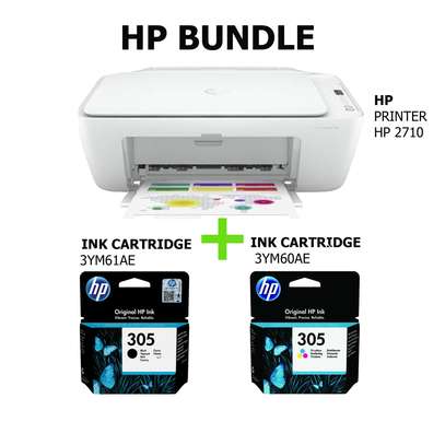 HP DeskJet 2710 All-in-One wireless Printer image 2