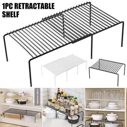 Expandable shelf raiser Multipurpose organiser image 1