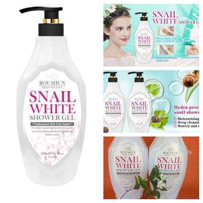 Roushun Snail White Whitening, Skin Repair Shower Gel image 1
