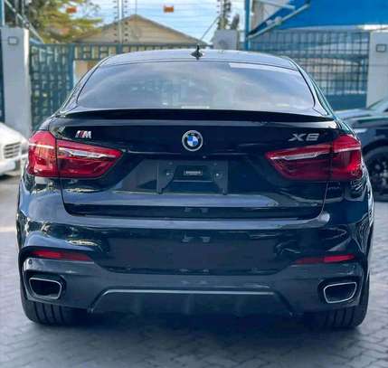 BMW X6 2016 model black colour image 8