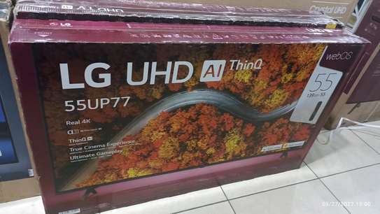LG 55'' 4K ULTRA HD SMART TV, NETFLIX image 1