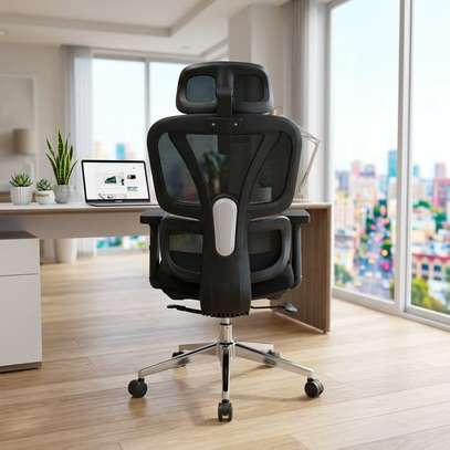 Lumbar Support Mesh Ergonomic Swivel Chair image 5