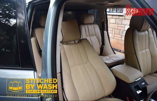 Range Rover seat covers upholstery image 3