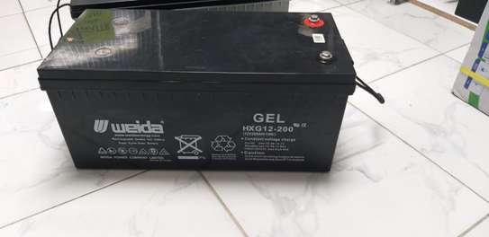 Weida HXG 12-200 12v 200ah Deep Cycle Solar Battery image 1