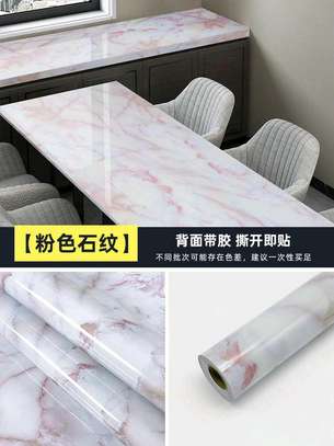 Self Adhesive Marble Contact, /Contact papers image 4