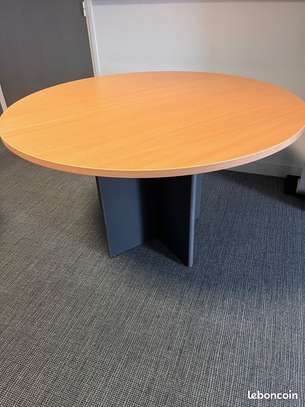 Solid Wood Round Coffee Table image 9