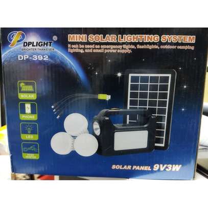 Solar Lighting System With 3 Bulbs image 1