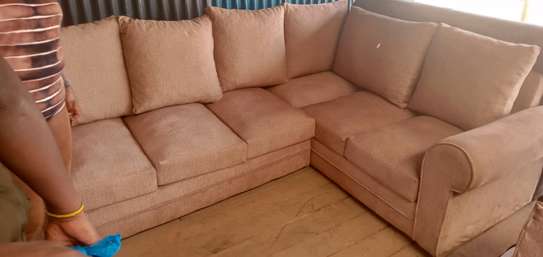 Sofa set made by hand wood and good quality material made image 3