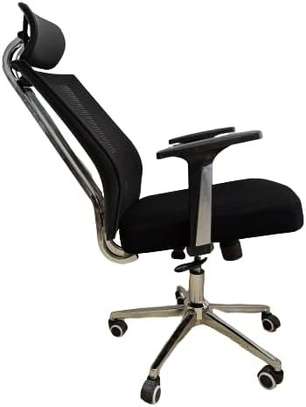 Office Chair:  Modern Recliner Lumbar Support Chair image 4