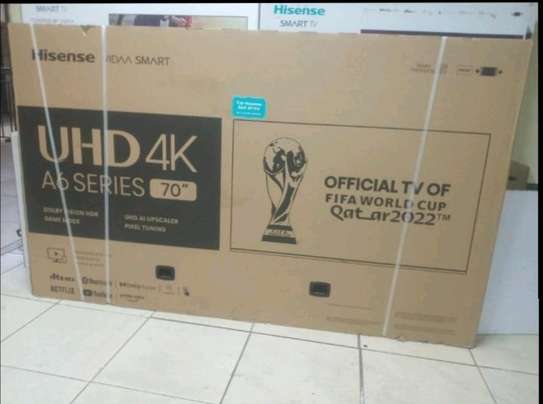70 Hisense Smart UHD Television +Free TV Guard image 1