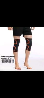 Knee compression sleeve image 1