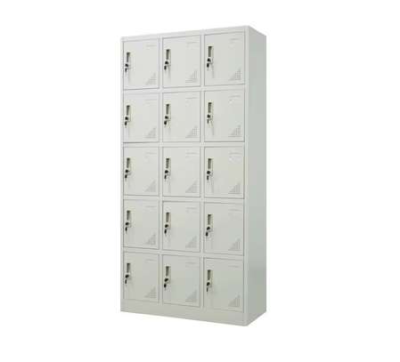 Office Cabinet:  15 -Locker Office Storage Metal Cabinet image 2