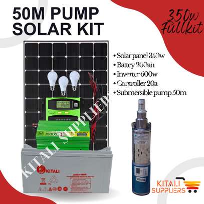 350watts Solar Fullkit With Solar Pump image 1