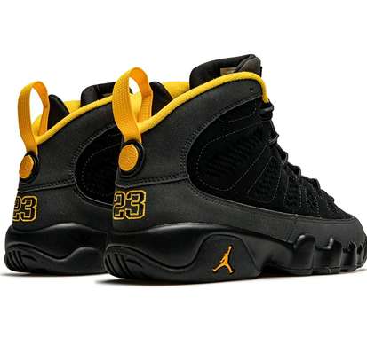 Air Jordan 9 University Gold Sneakers image 4