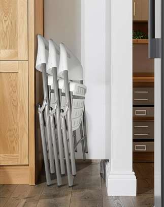 Foldable Stackable Patio Conference Chair image 3