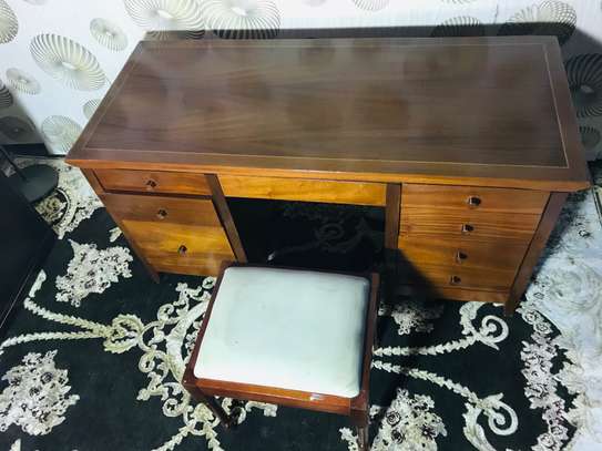 Drexel Dresser with stool image 1