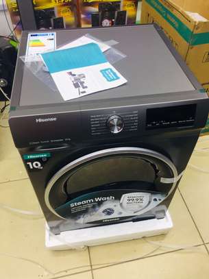 Hisense washing machine 10kg image 1