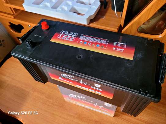 ST power N180 car battery Mf battery for heavy duty vehicles image 2
