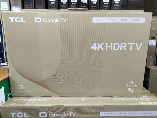 50 inch TCL  50P735 android UHD 4k tv image 1