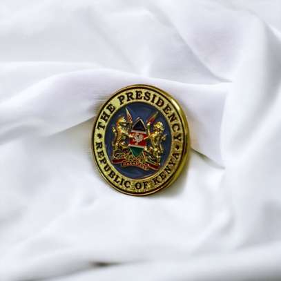 Presidency Emblem Lapel Pinbadge - Grey image 3
