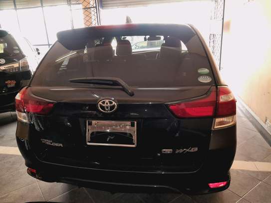 Toyota fielder wxB G 2016 black image 9