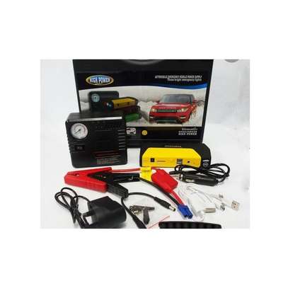 Generic Car Jump Starter With Air Compressor image 1