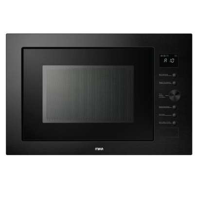 Mika Built In Microwave, 34L, Touch Control, Black image 1