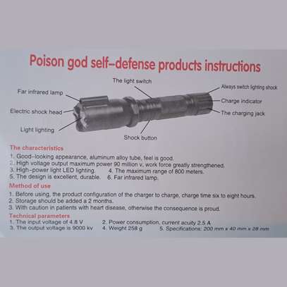 Self Defense Torch Shock Laser 288 Type Police Security image 5