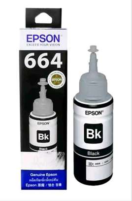 Epson ink black T664 image 2