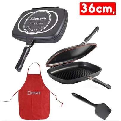 36Cm Double Sided Grill Non-stick Pressure Pan image 1
