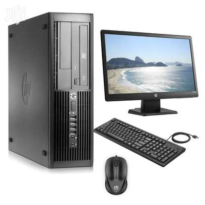 complete Desktop Computer HP 4GB Intel Core I3 500GB image 1