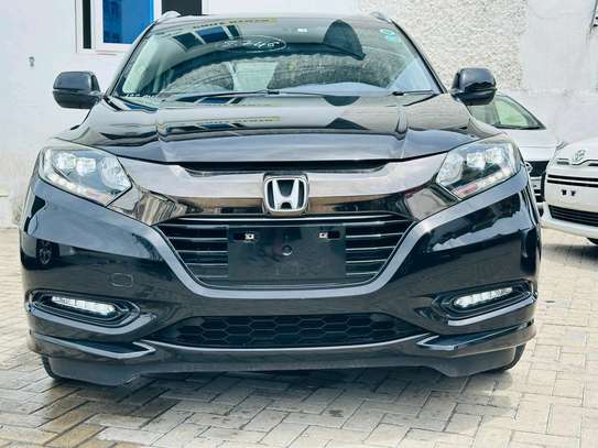 Honda Vezel hybrid black 2017 2wd image 1