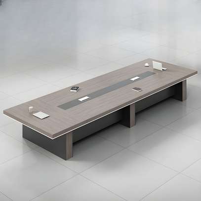 Boardroom Table: 3.0M Meetings Long Boardroom Table image 1